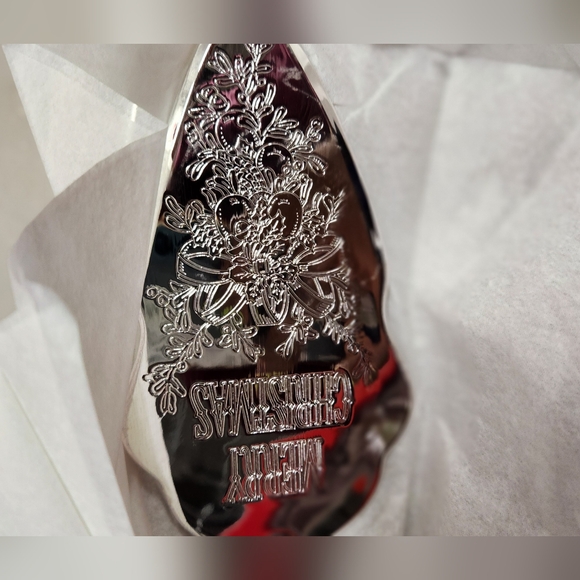 *NEW*WM Rogers & Son Merry Christmas Serving Trowel Silver Plated Vintage 1996 - Picture 4 of 4